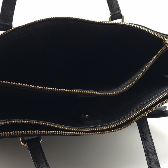 Kate Spade New York Black Leighann Laurel Way Lane Satchel Shoulder Bag Handbag - Picture 7 of 16